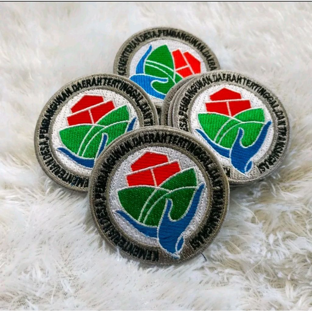 logo kemendes kementerian desa bordir