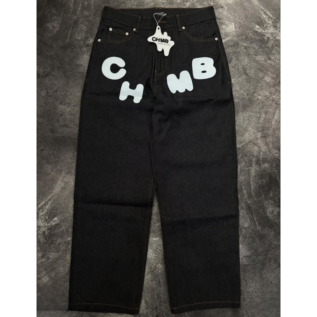 CELANA PANJANG CHMB JEANS BLACK SABLON COD
