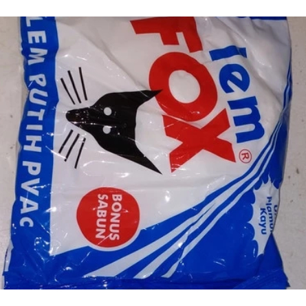 Lem Fox PVAc  Putih PVAC 350 Gr/ PVAc Biru/ lem kertas