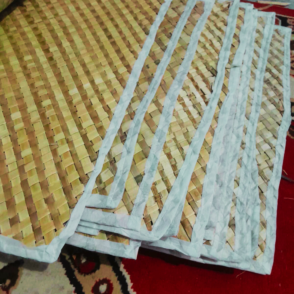 Anyaman Tikar Pandan 60 x 120 Cm Ukuran Sajadah