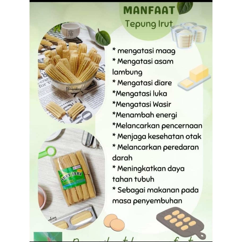 KUE IRUT JARI CAMILAN SEHAT KUE KERING