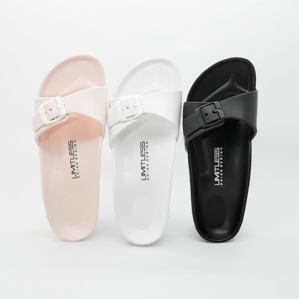 Sandal Selop Wanita Eva Fashionable Sandal Wanita Flat Casual Comfortable Sendal Cewek Flat Terbaru