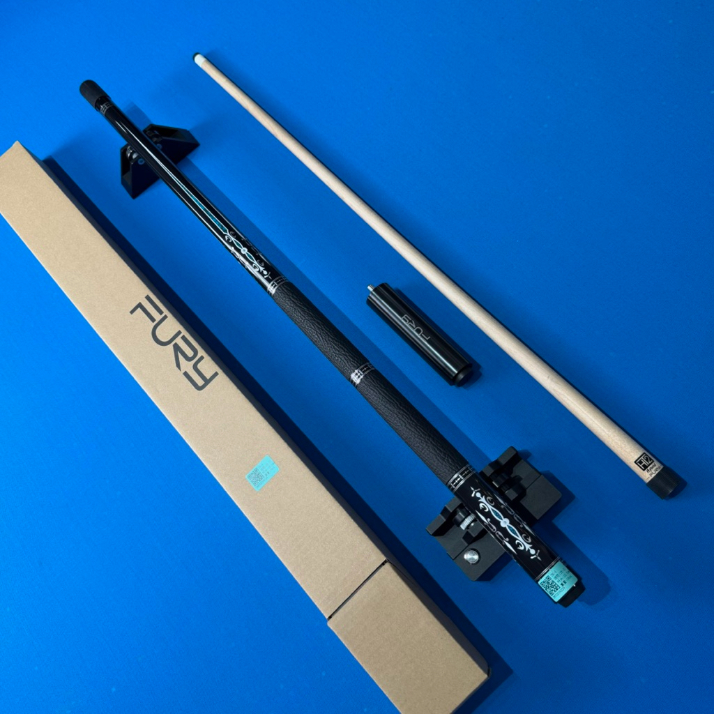 Stick Billiard FURY TK - 3 Low Deflection Infused Carbon Shaft / Stick Fury TK - 3 Original (FREE EX