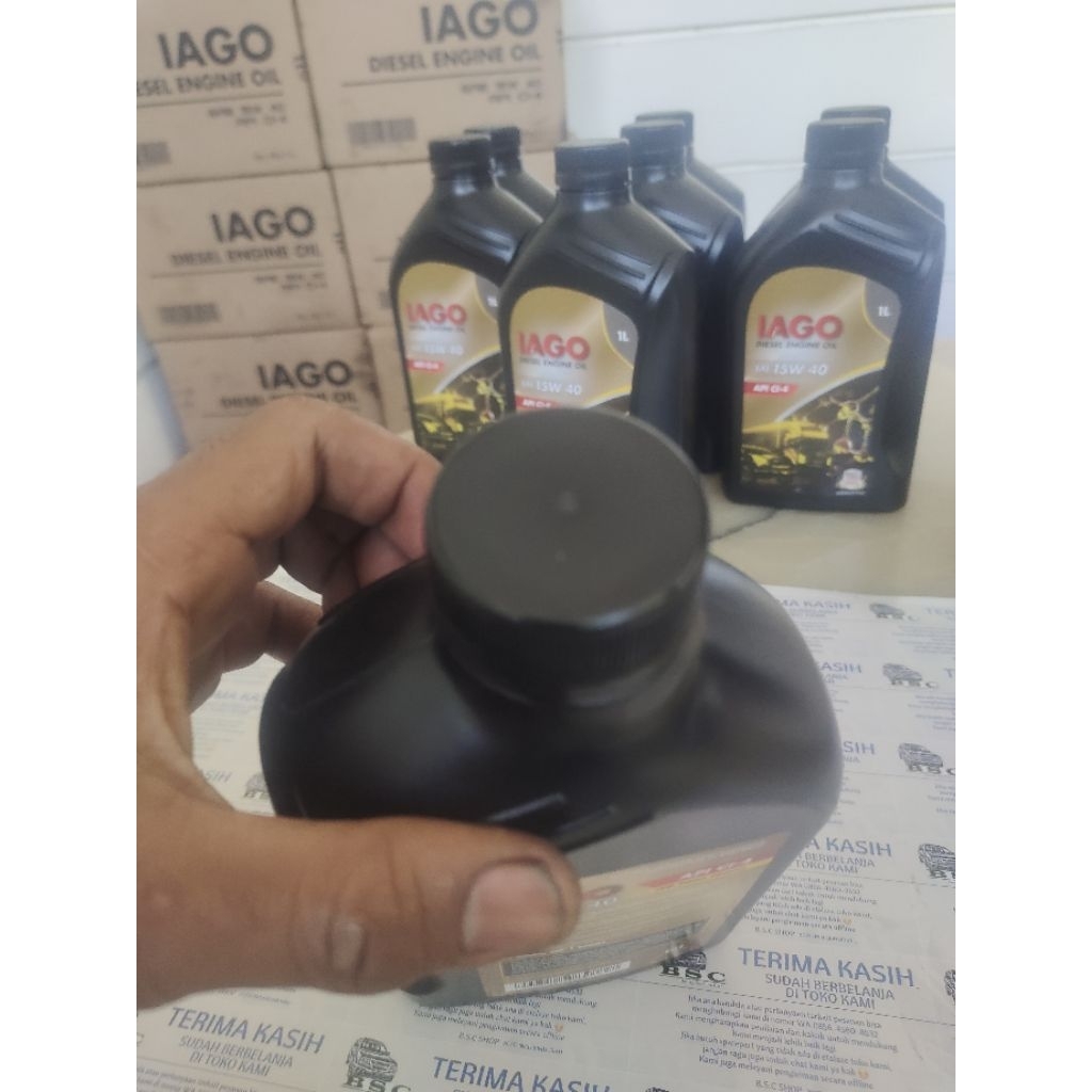 ISUZU ASTRA GENUINE OIL ( IAGO ) OLI MESIN ASLI ISUZU SAE 15W-40 API CI-4