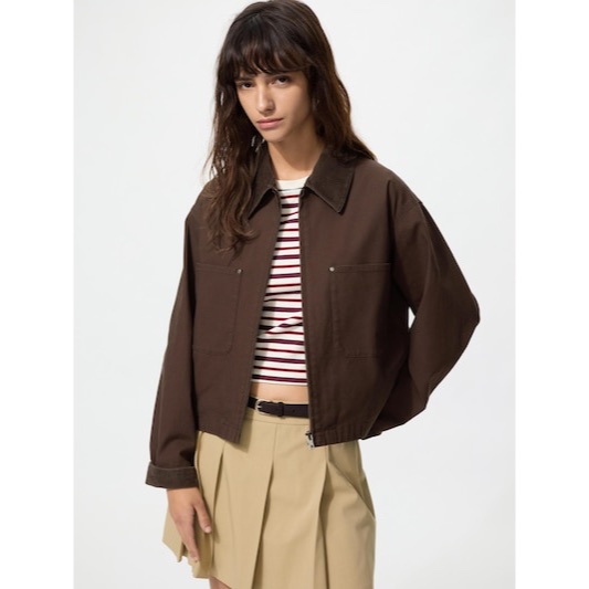 Uniqlo ZIP UP short jacket