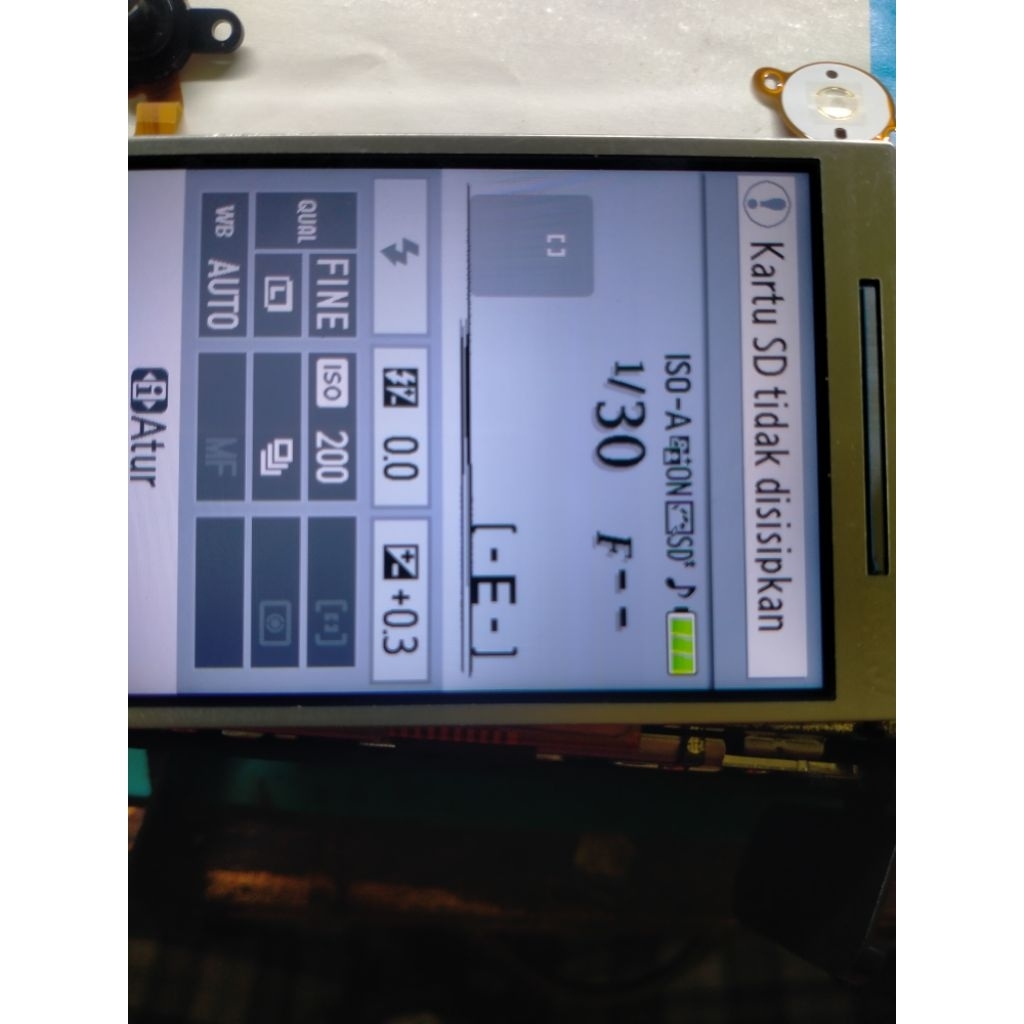 Lcd nikon d3200 minus