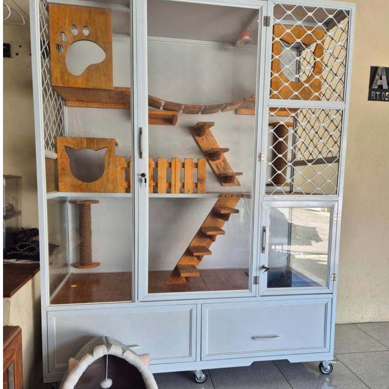 kandang kucing rumah kucing preloved / second