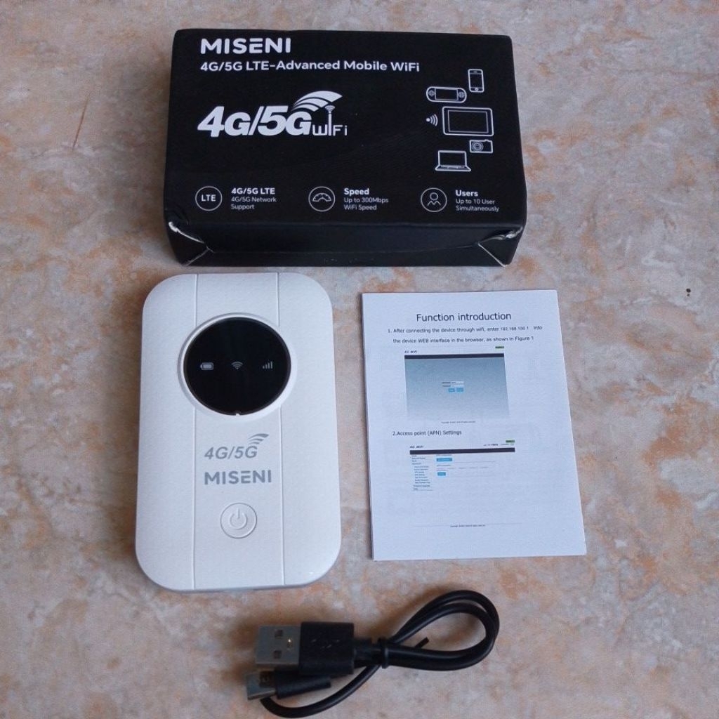 modem mifi 4G LTE all operator terbaru putih