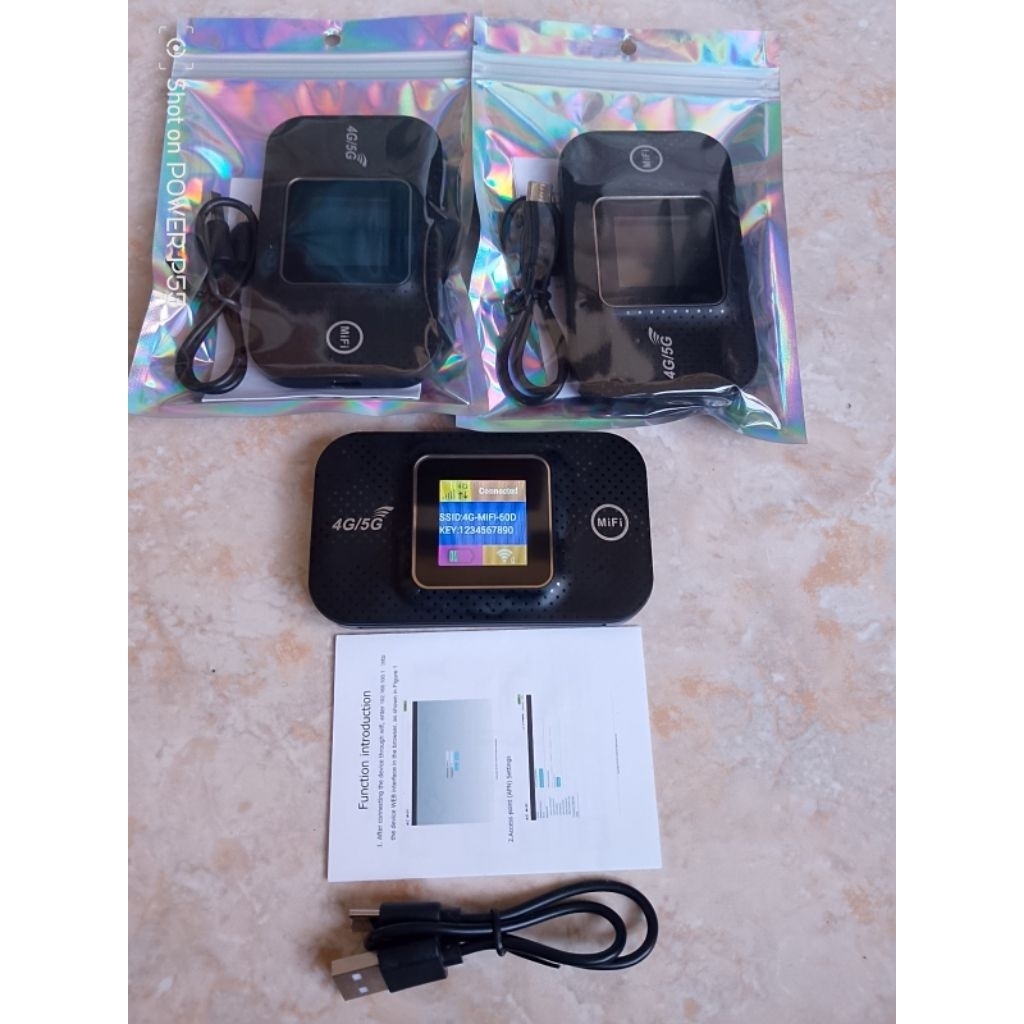 modem mifi 4G LTE all operator terbaru dilengkapi dengan layar LCD