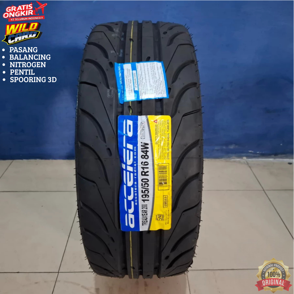 Ban Mobil 195 50 R16 Accelera 651 Sport Ban Mobil Jazz Brio Agya 195/50 R16