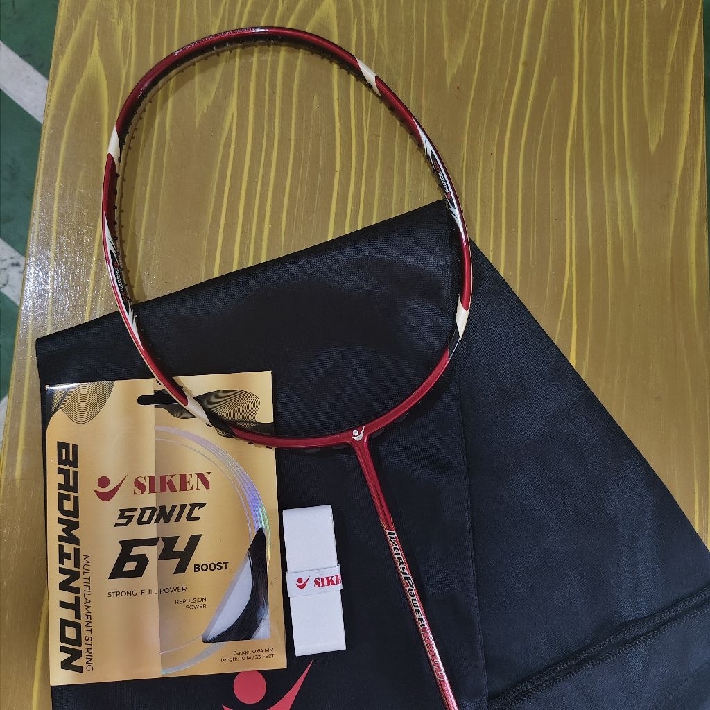 (Spesial Langka) Raket SIKEN IVORY POWER 8500 ORIGINAL 4UG5 30LBS