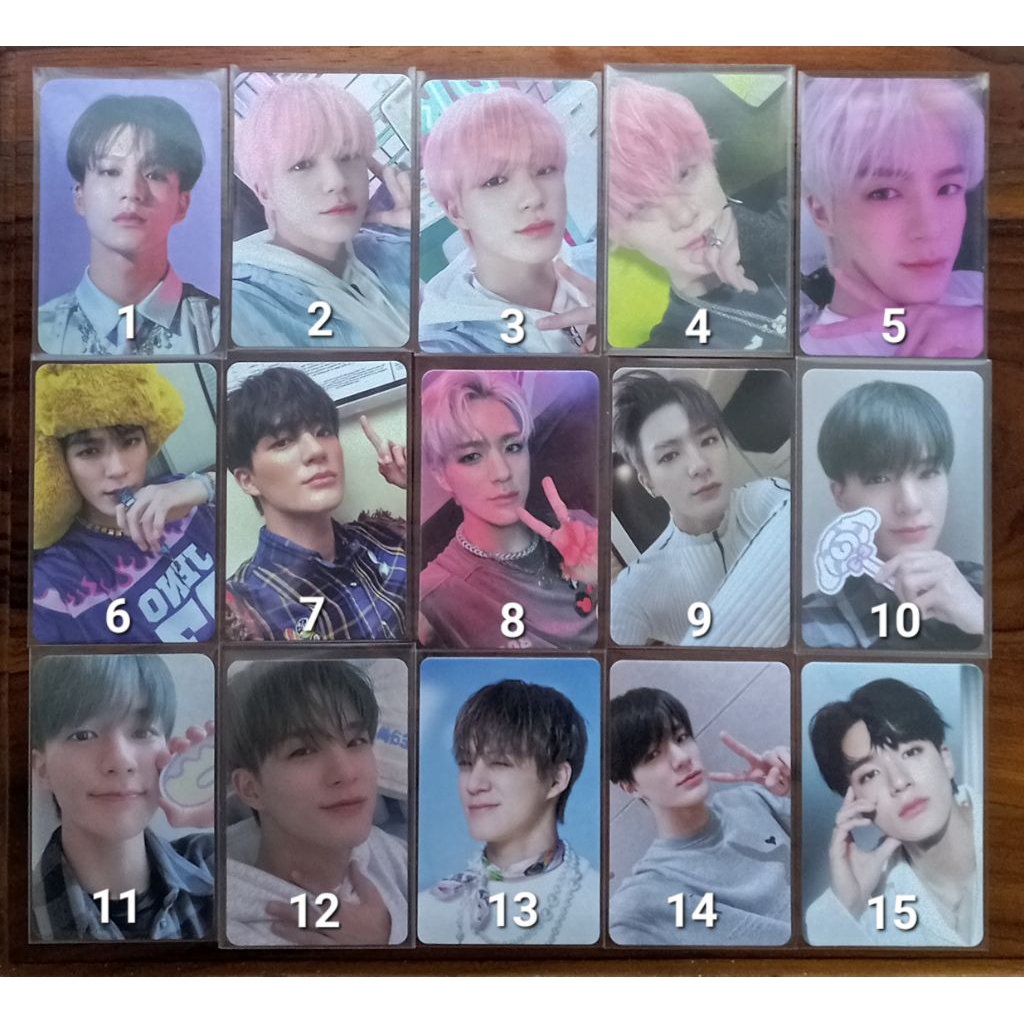Photocard Jeno Official / Pc Jeno official NCT DREAM Photocard Official Jeno Pc Jeno Glitch mode Pc 