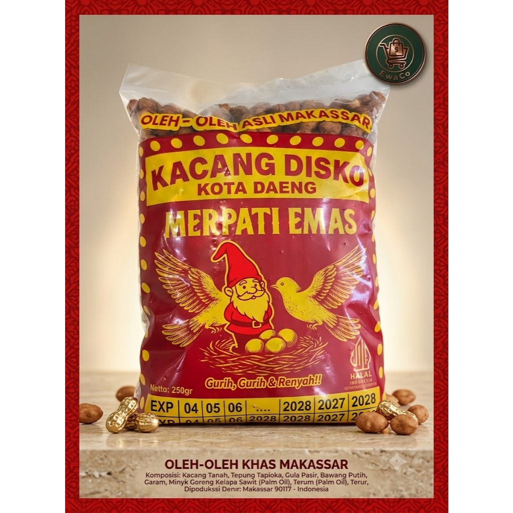 Kacang disko merpati emas