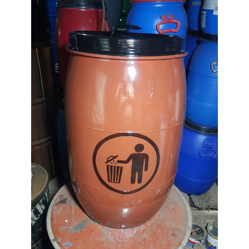 Tong sampah Plastik Besar / Tong Sampah Plastik kapasitas 60 ltr / Tong sampah Plastik Besar / Tong 
