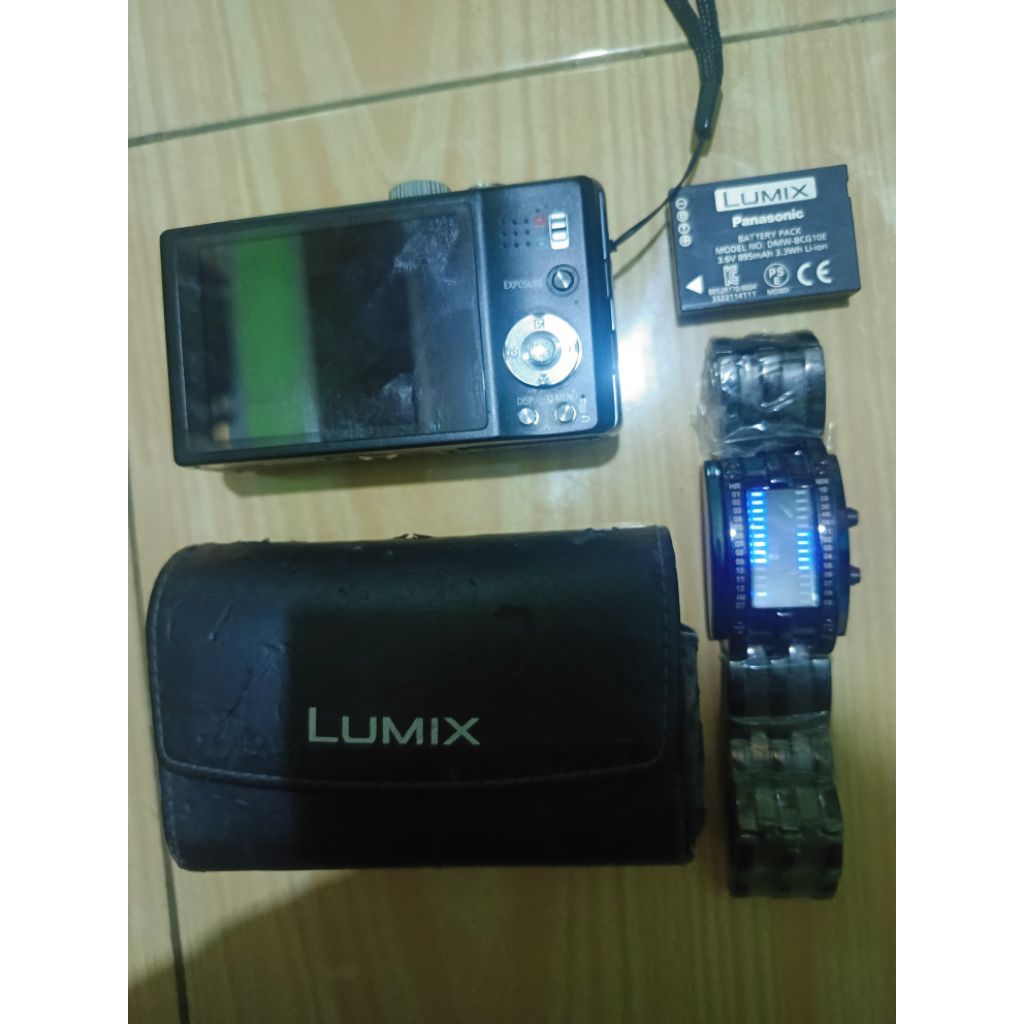 panasonic lumix tz20 bonus jam tangan digital