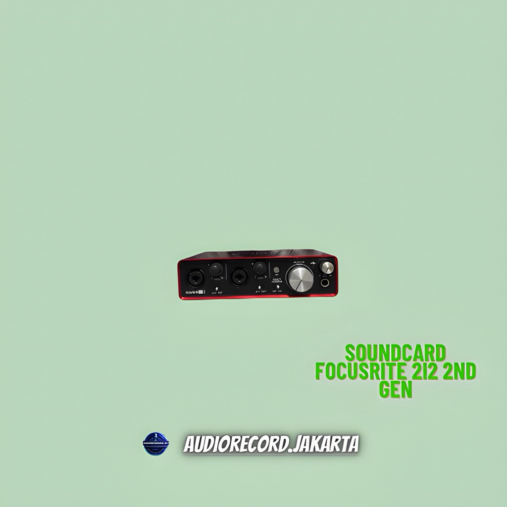 Soundcard focusrite 2i2 2nd gen