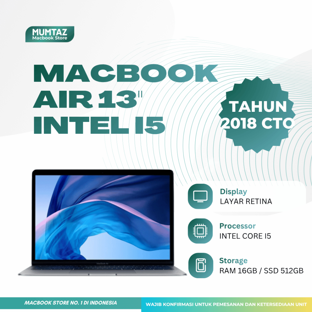 MacBook Air 13" 2018 CTO 16/512GB