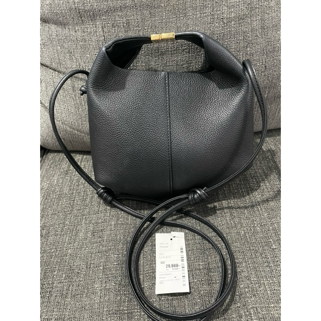 Polene Beri Crossbody Bag (Black)