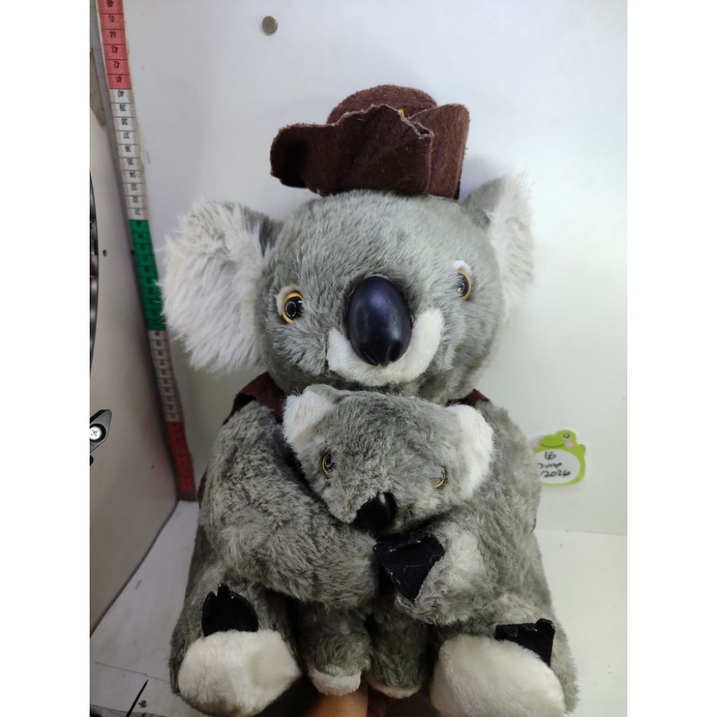 boneka koala jumbo size with baby Australia koala kangguru brand pudar