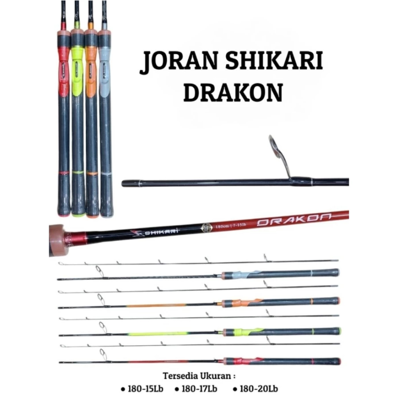 JORAN SHIKARI DRAKON SP 180 15lbs 17lbs 20lbs