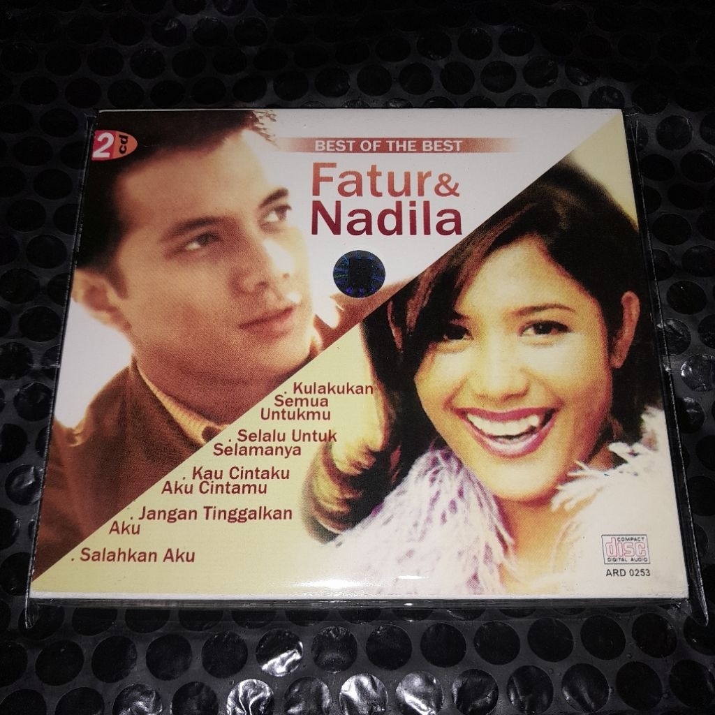 cd fatur & nadila best of the best 2CD
