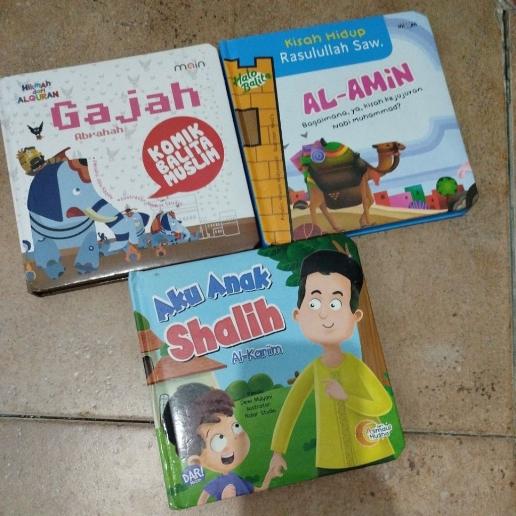 PRELOVED boardbook anak islami
