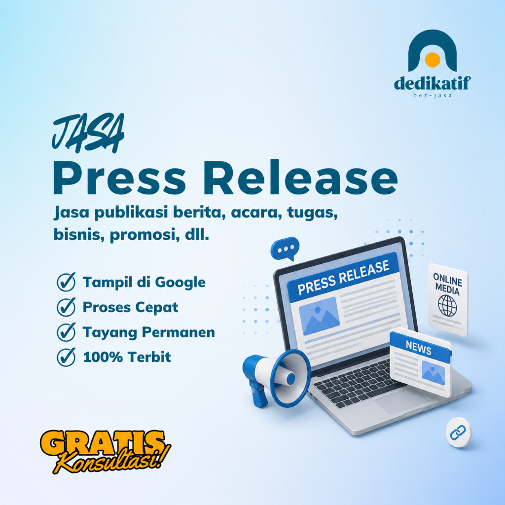 Jasa Press Release  Publikasi Media Online