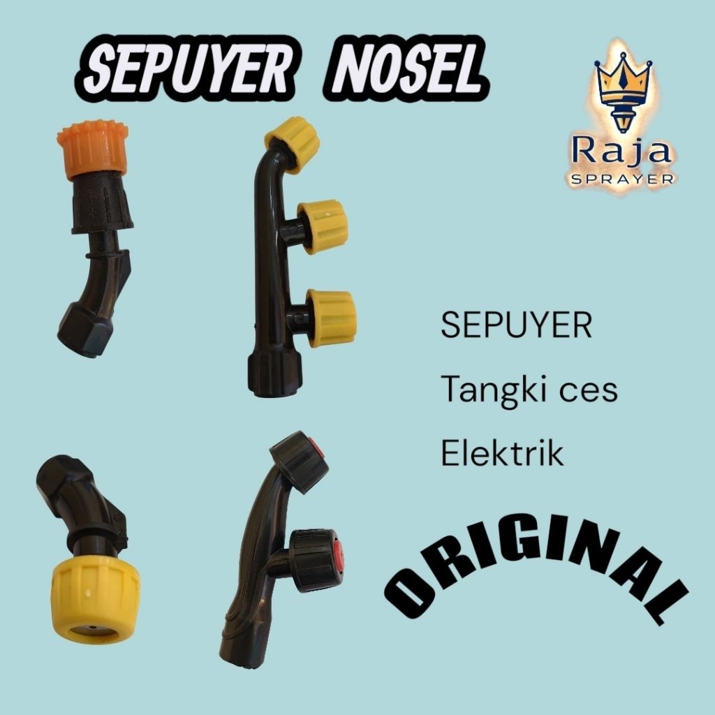 Sepuyer/nosel/tangki semprot elektrik sprayer cas