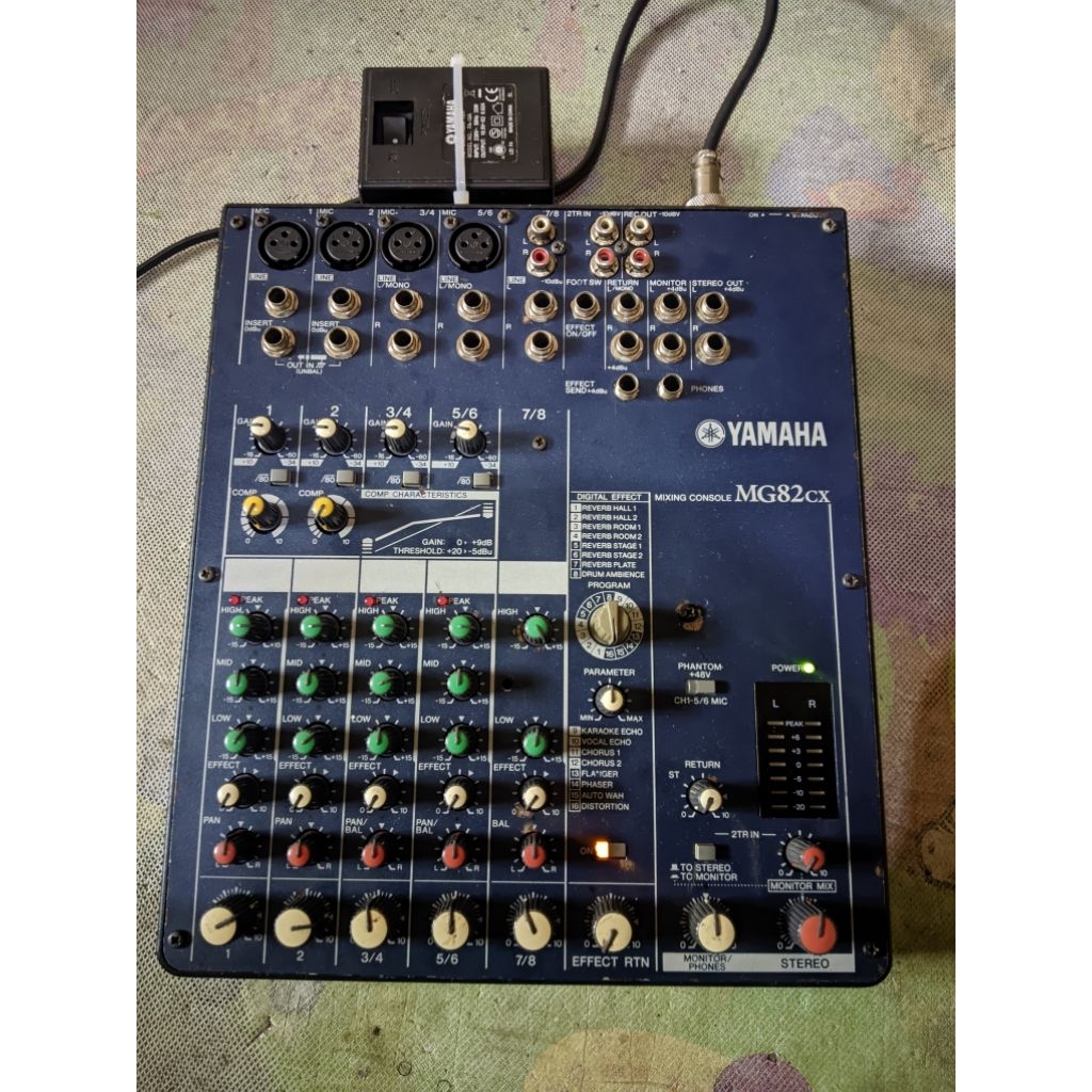 Mixer yamaha MG 82cx original indo