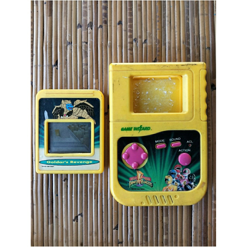 Gimbot/Gamewacth Power Rangers Game Wizard Jadul