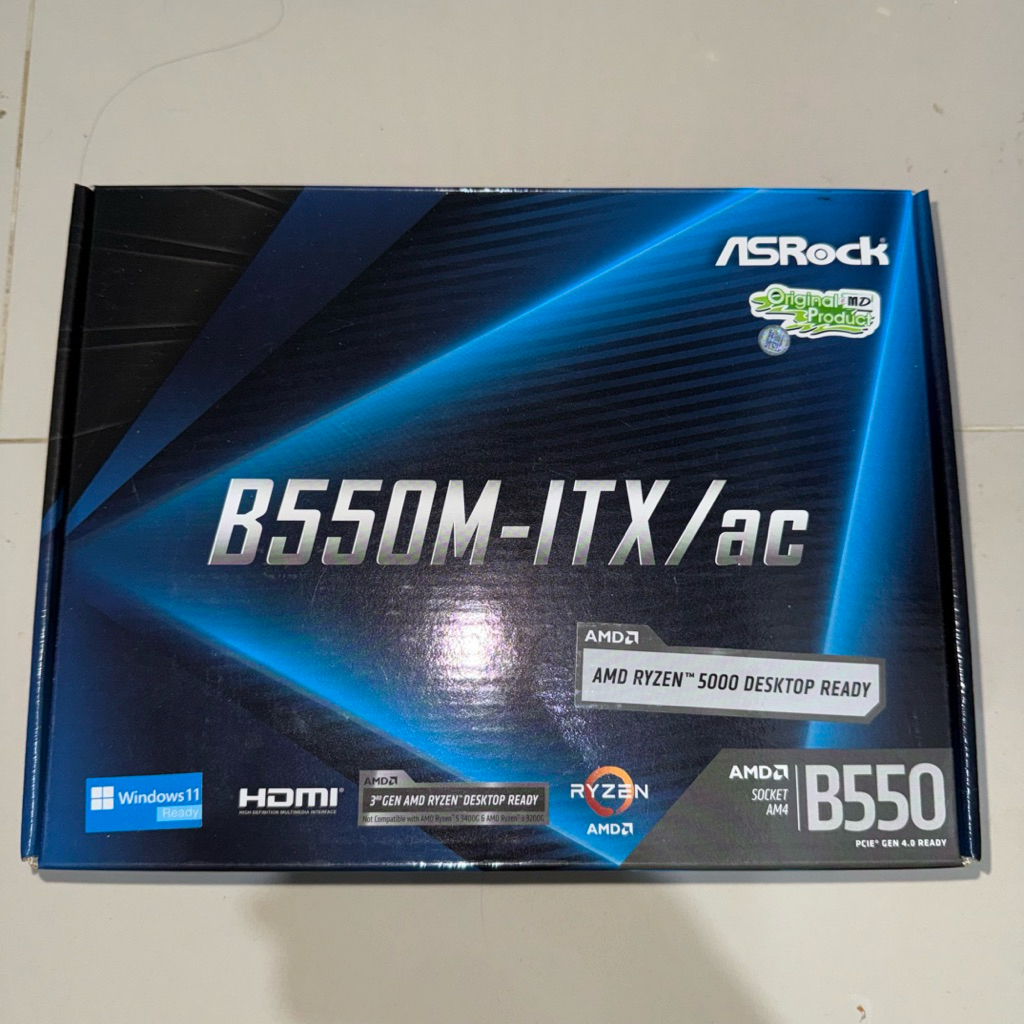 ASRock B550M-ITX|AC Motherboard Mini ITX