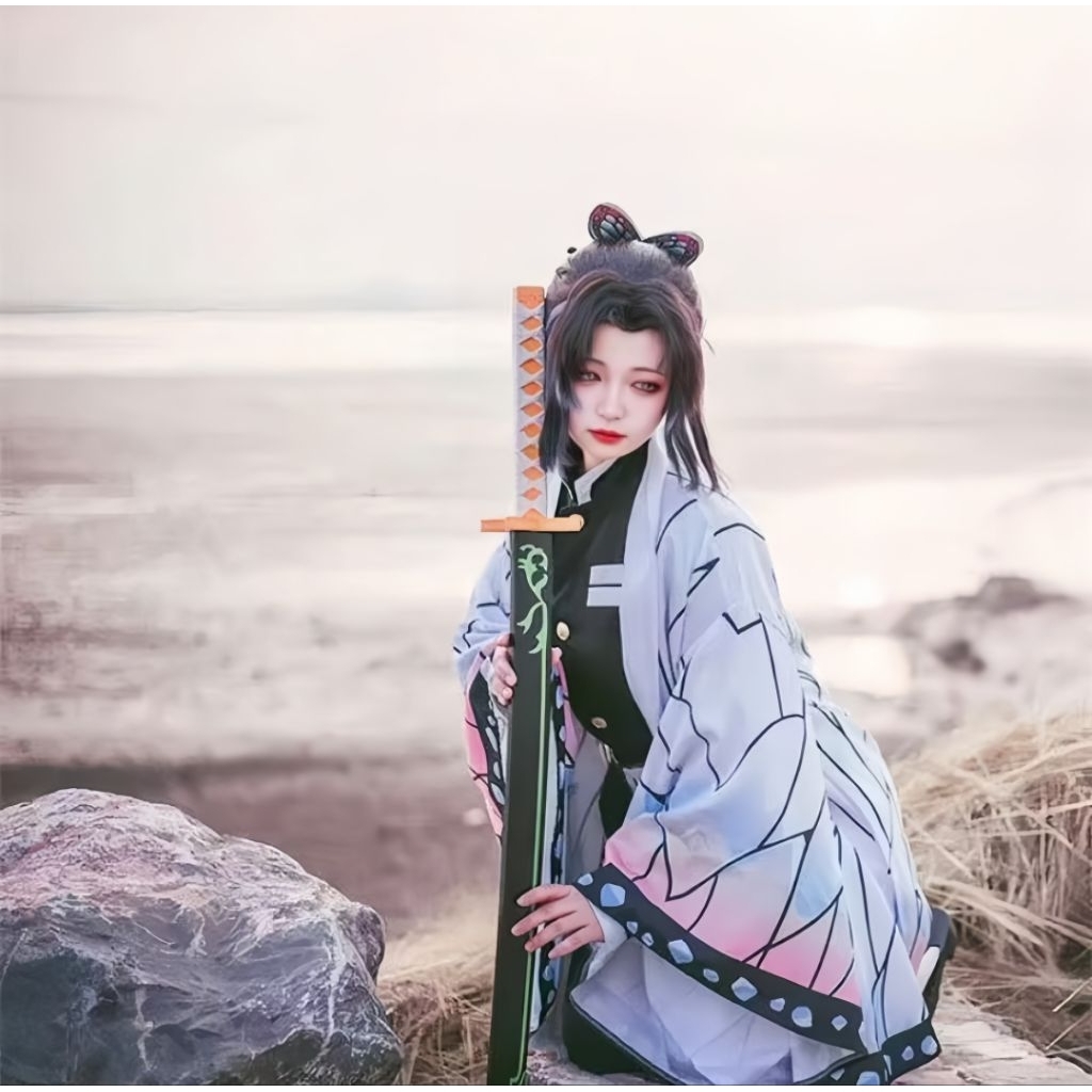 COSPLAY KOCHOU SHINOBU DEMON SLAYER KIMETSU NO YAIBA