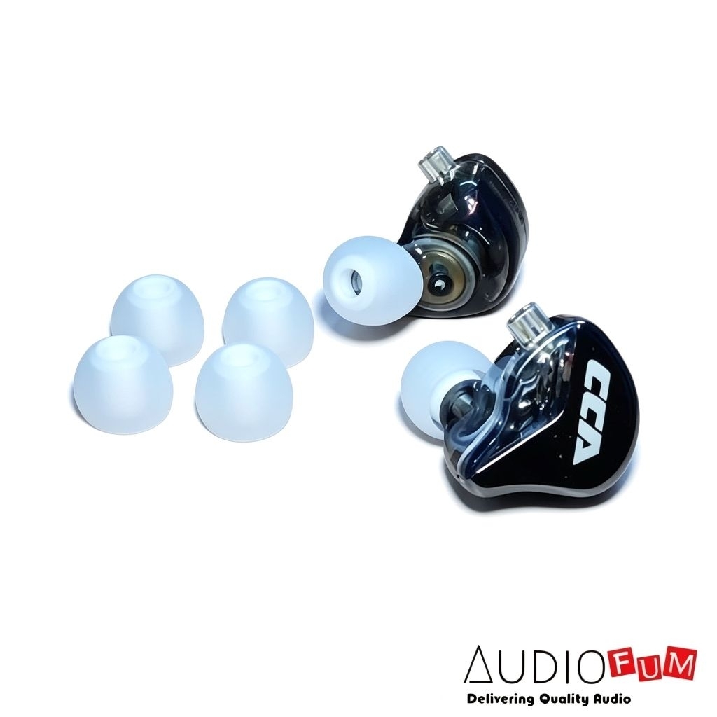 CCA CRA Eartips White Silicone (Sepasang)