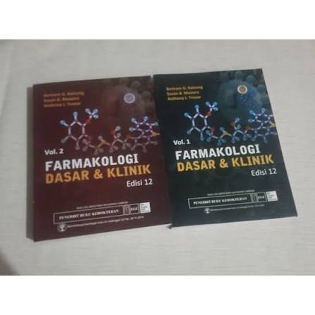 BUKU FARMAKOLOGI DASAR & KLINIK EDISI 12 - BERTRAM G. KATZUNG