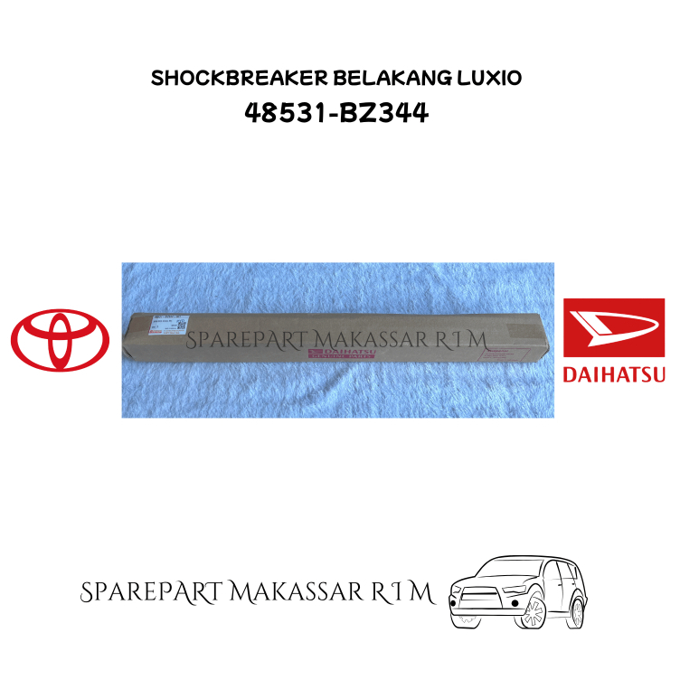 Shockbreaker Belakang Luxio Original 48531-BZ344