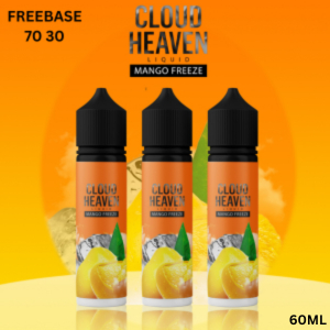 Cloud Heaven Liquid Mango Freeze 60ML & 30ML Freebase Disposable Vape Rasa Mangga Mint Dingin Vapor 