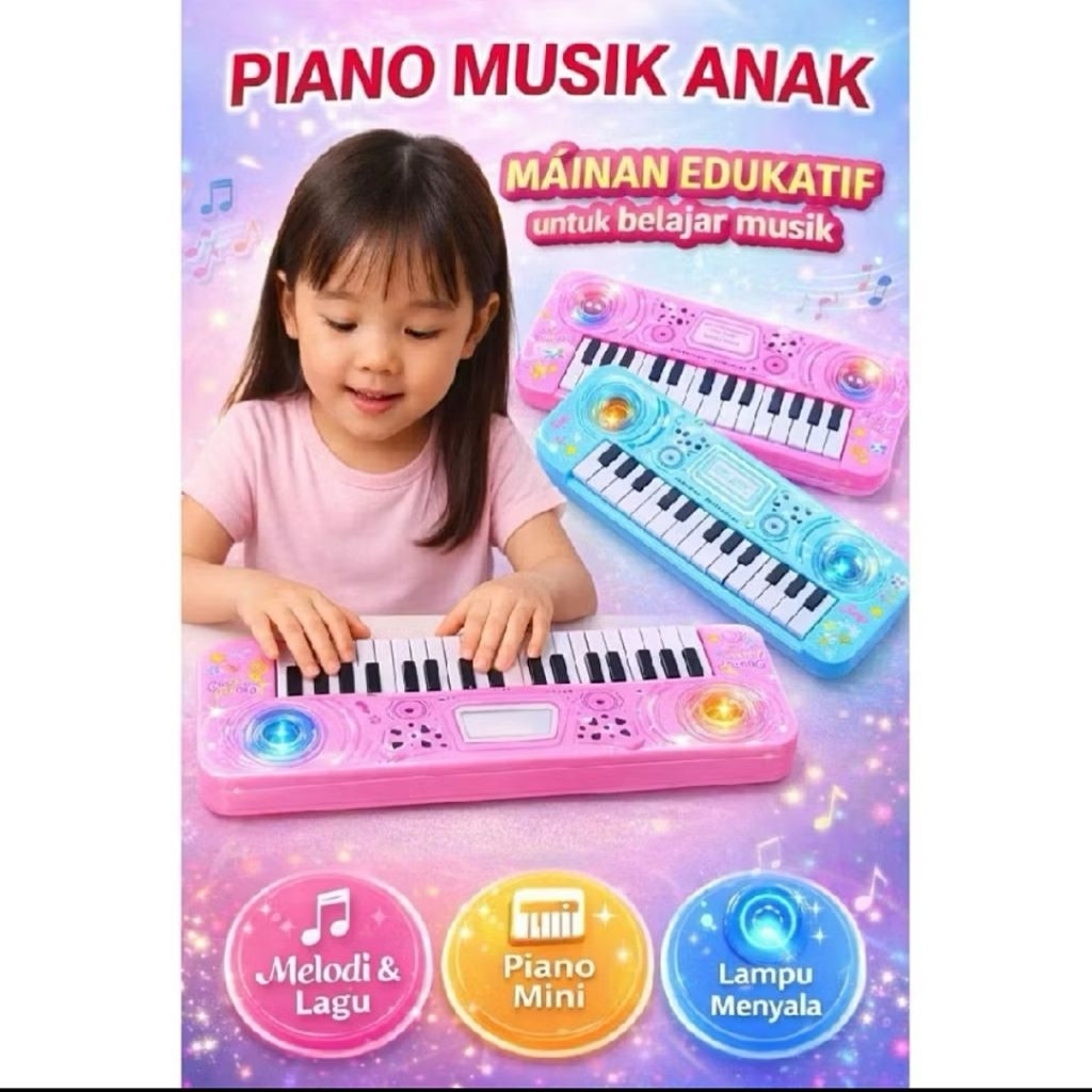 Mainan Piano Organ / Mainan Elektronik Piano Musik Organ / Mainan Murah