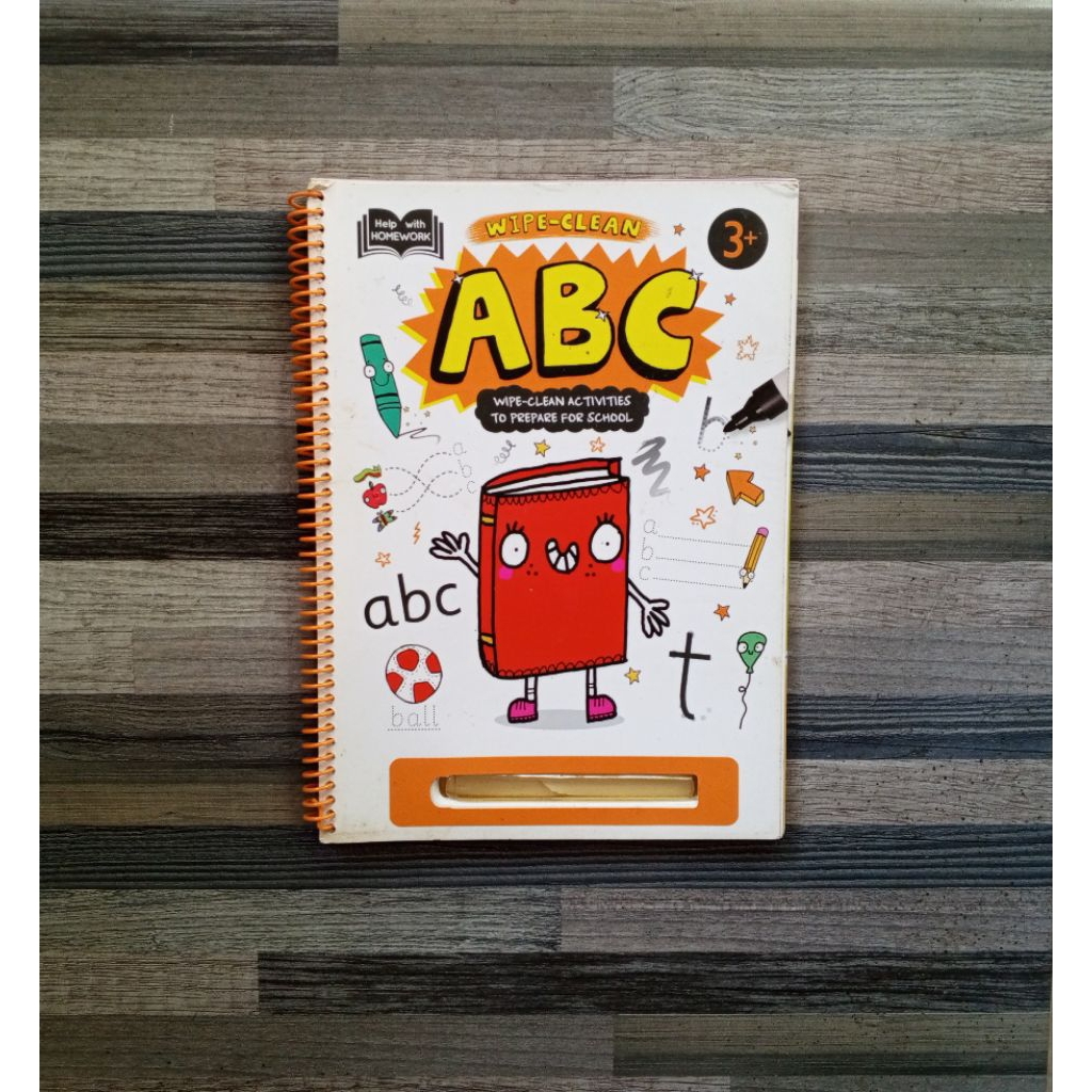 BUKU WIPE CLEAN ABC