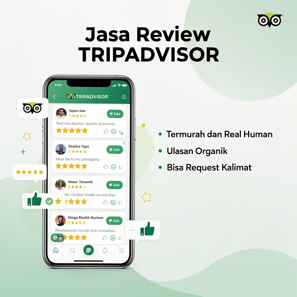 Termurah Jasa Ulasan Tripadvisor | Review Tripadvisor | Rating Tripadvisor Terjamin
