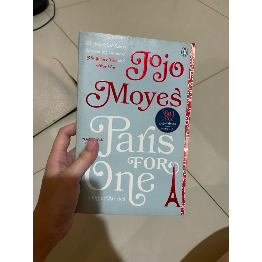 paris for one by jojo moyes - buku inggris buku import preloved