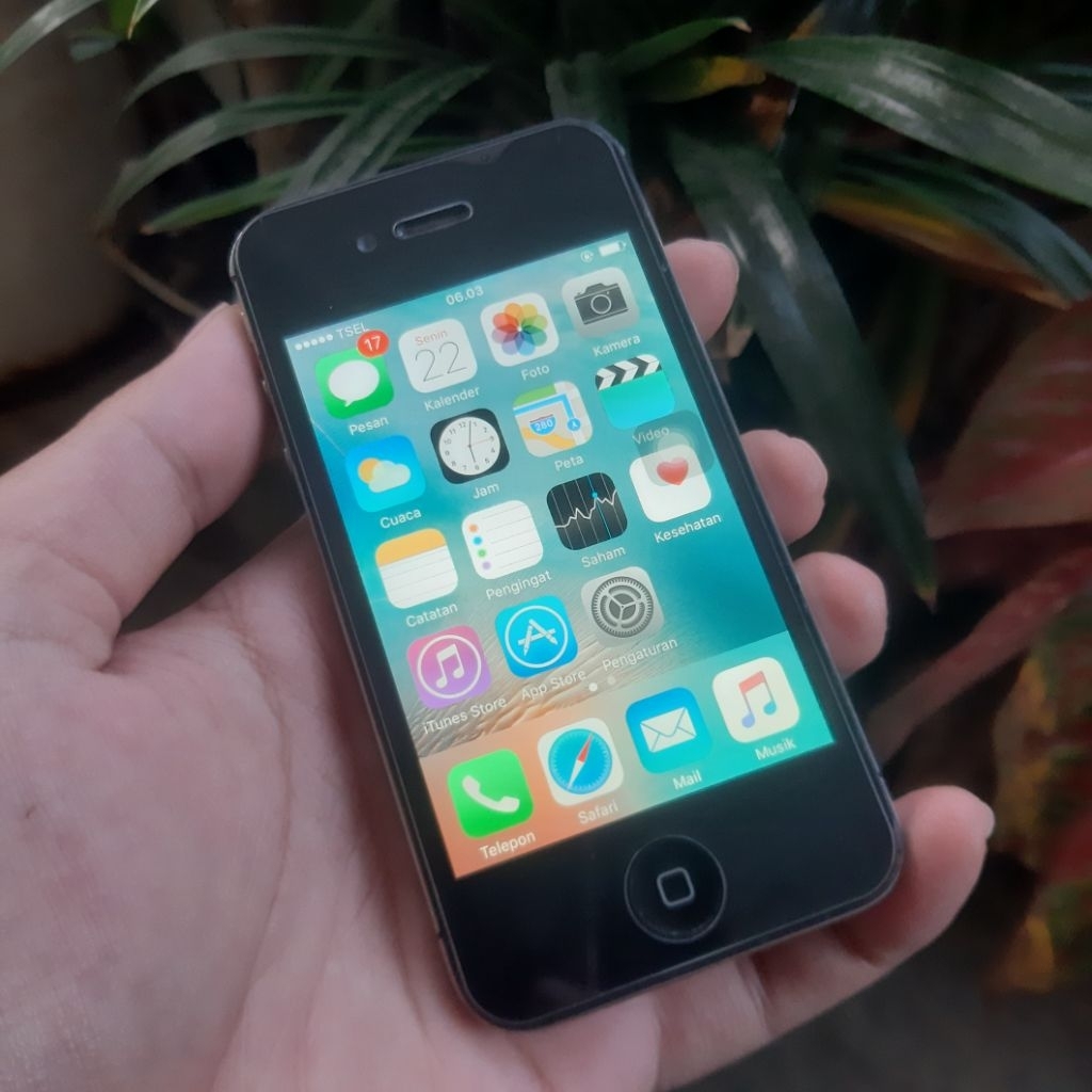 iPhone 4s 8 GB Minus Tombol Volume Off