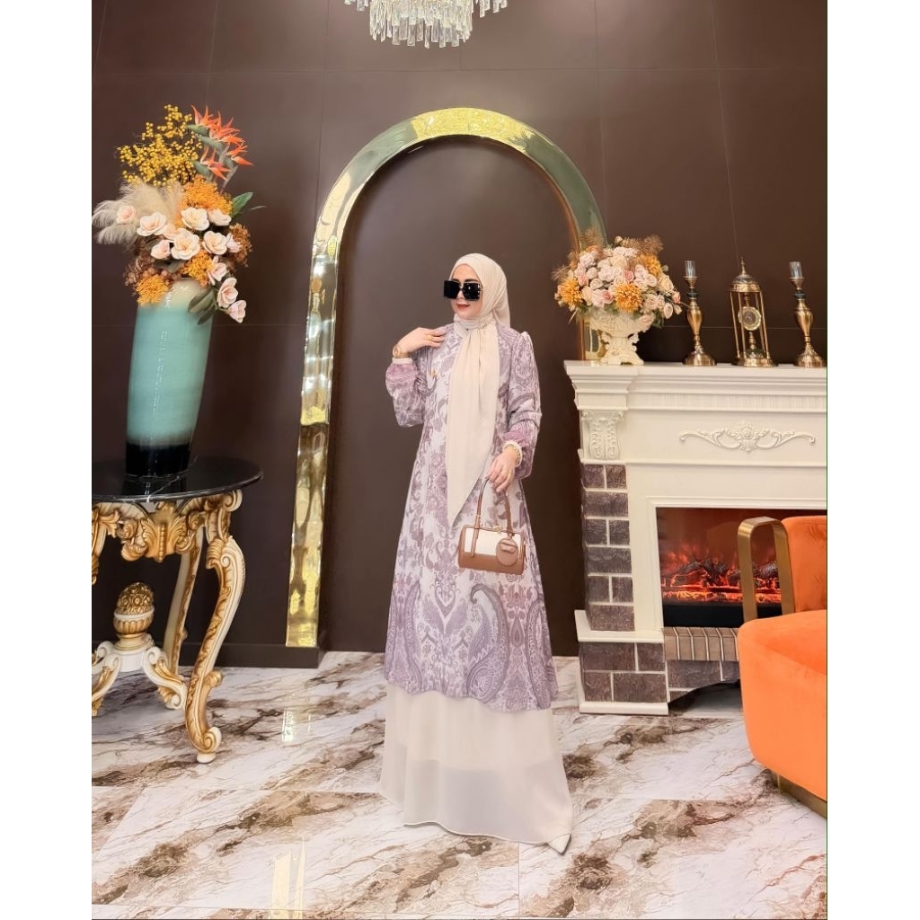 TIRANI MELAYU GAMIS SET SEGI EMPAT