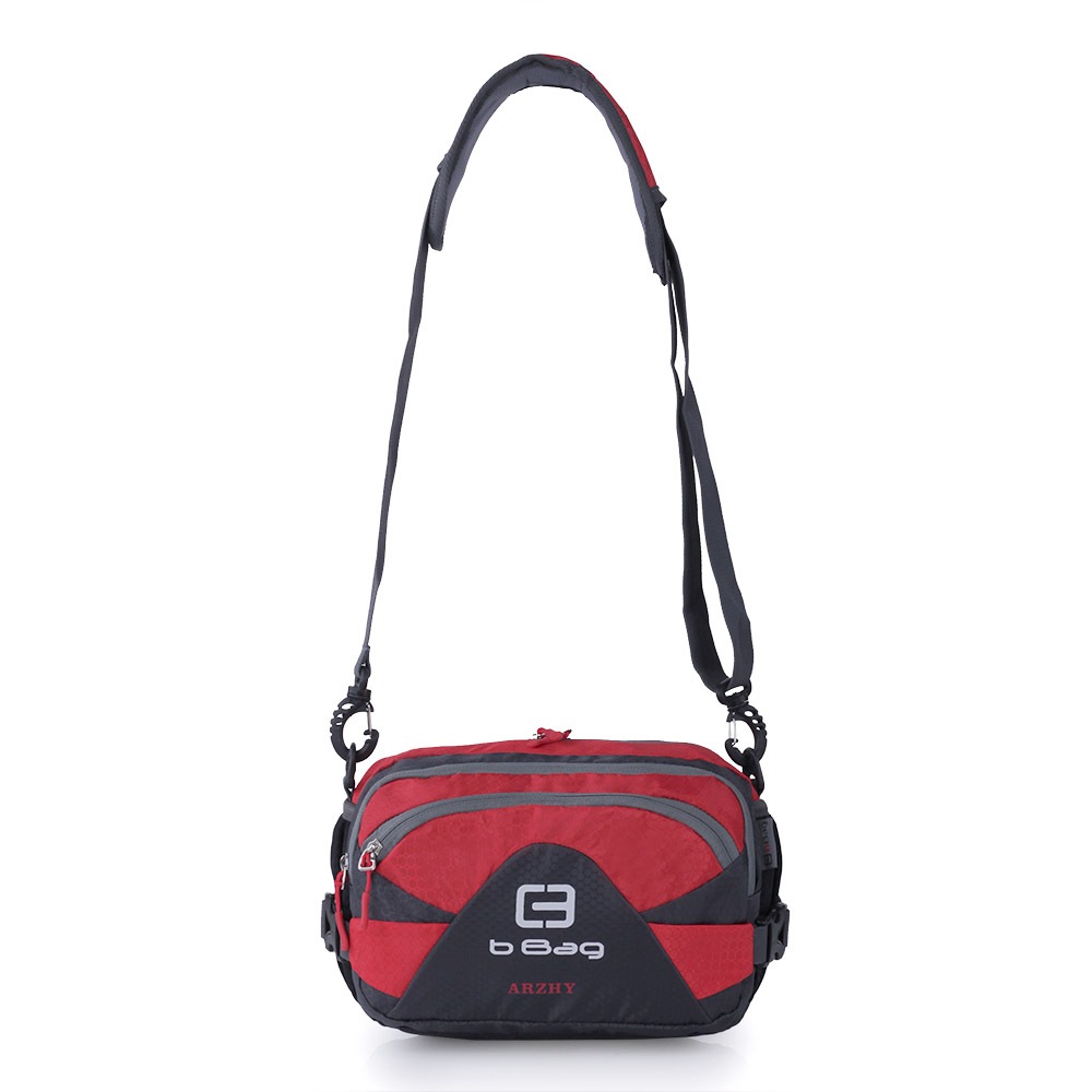 MICUPA - Coper Sling Bag Merah/Tas Selempang Pria