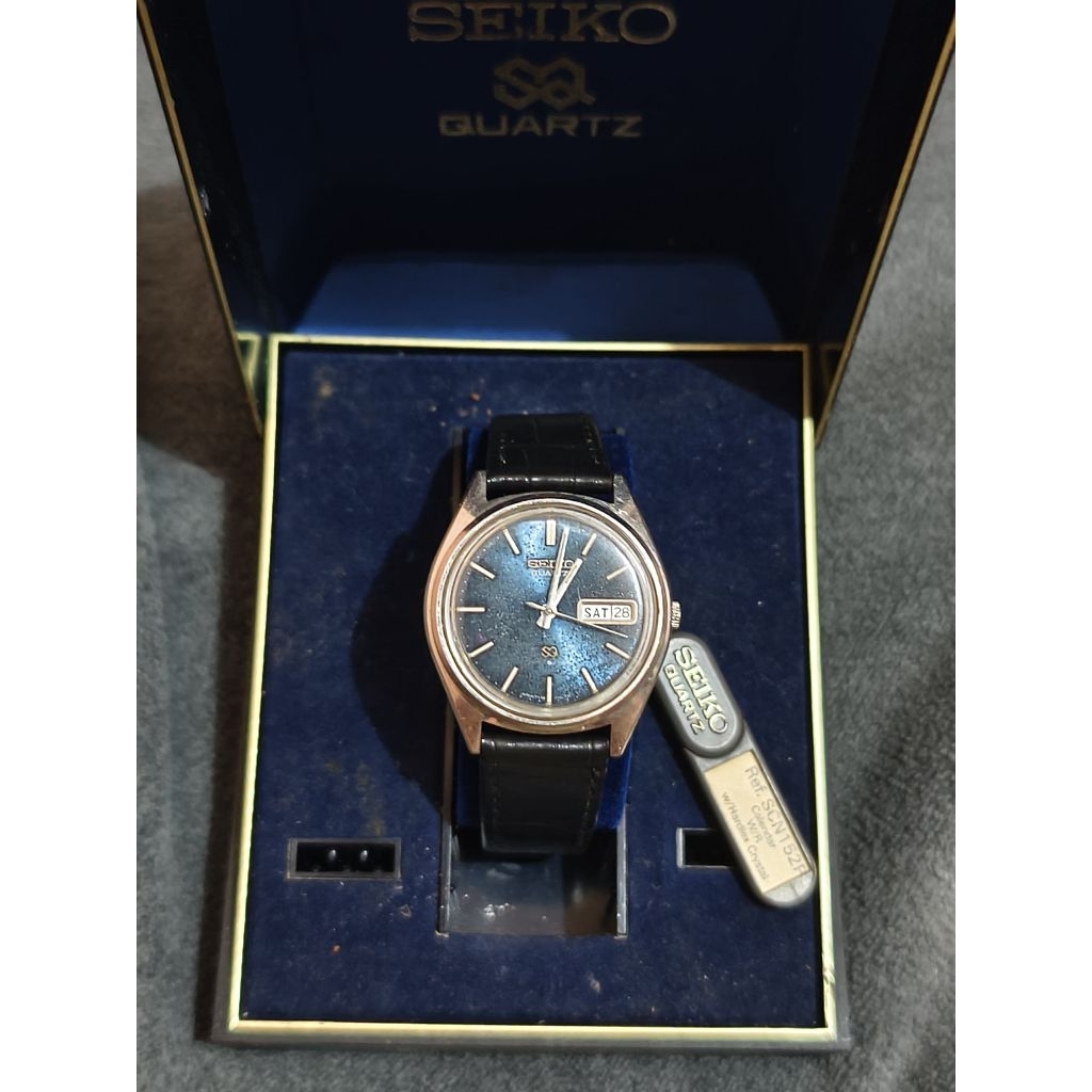 Seiko SQ Quartz Blue Dial