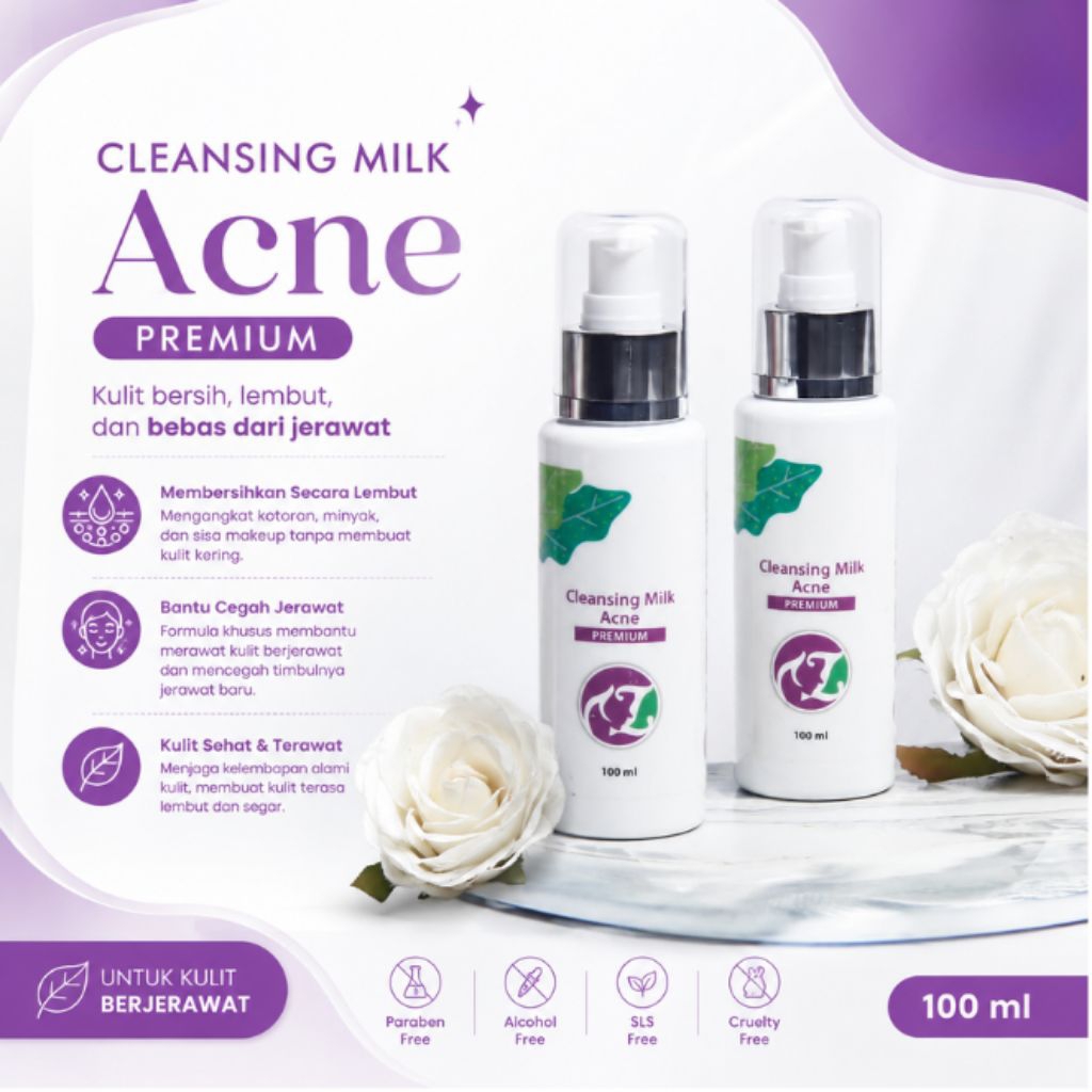 CLEANSING MILK ACNE PREMIUM ALZENA SKINCARE