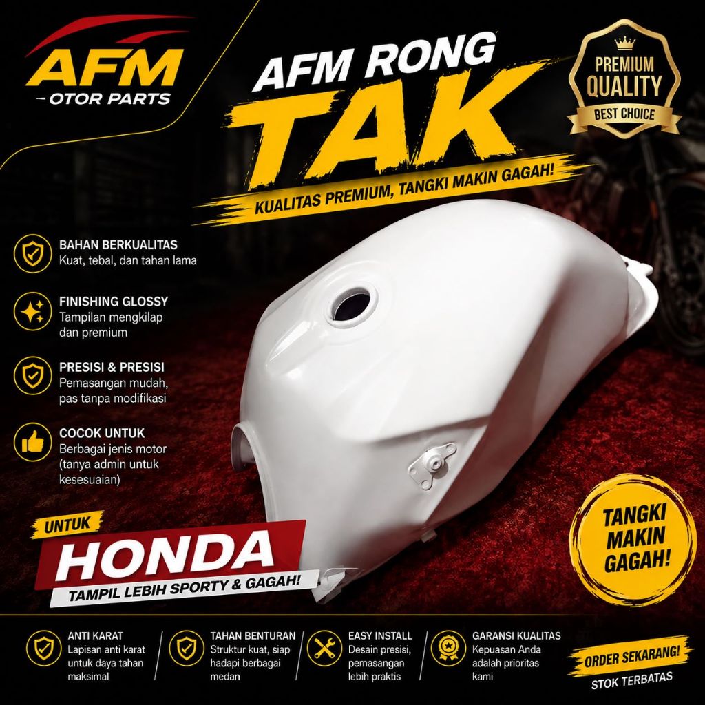 PROMO Tangki tiger revo Honda tiger revo albino putih