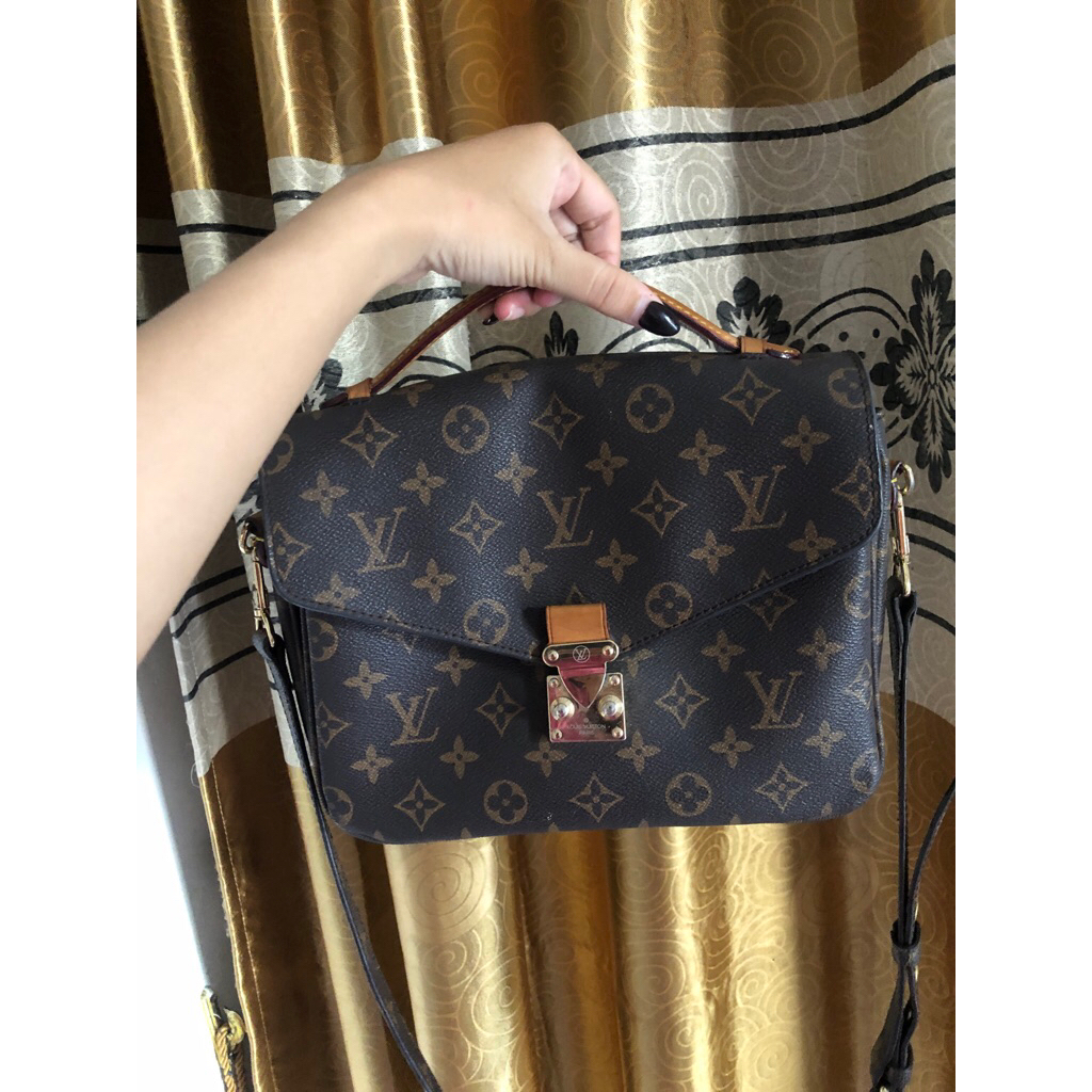 [PRELOVED] LV Pochette Metis Monogram Brown Canvas Original Secondo