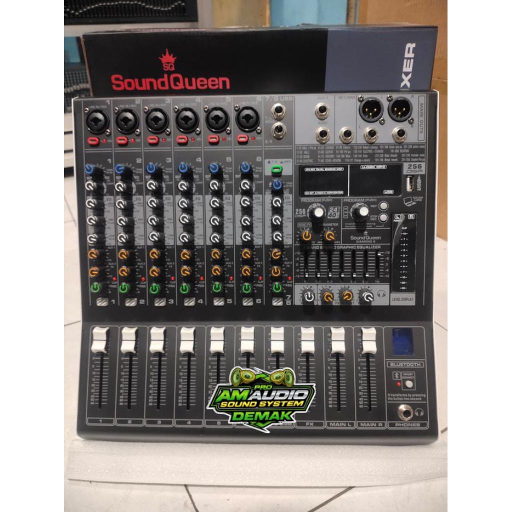 Mixer SoundQueen Diamond 8