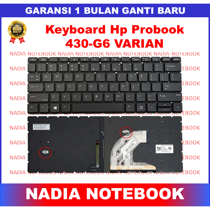 Keyboard Hp Probook 430-G6 430 G6 430-G7 430 G7 435-G6