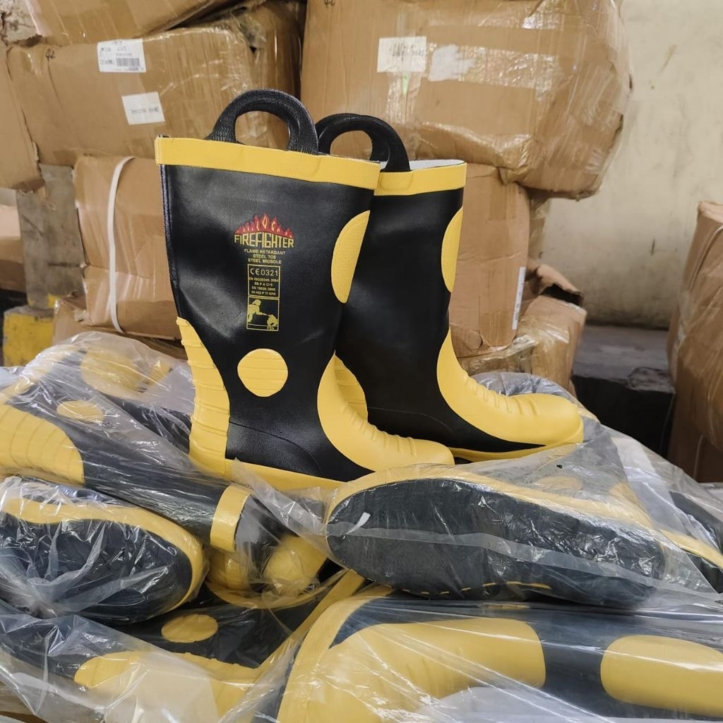 Sepatu pemadam kebakaran Firefighter | Sepatu boot pemadam